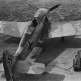 Немецкий истребитель Фокке-Вульф Fw.190A-4 гауптмана Бруно Штолле на аэродроме Фото