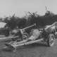 Противотанковые пушки PaK 40 перед погрузкой в немецкий транспортный самолет Me.323 Фото