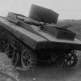 Брошенный советский плавающий танк Т-37А Фото