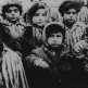 Дети-узники концлагеря Освенцим после освобождения Фото