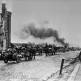 Советские войска вступают в Ельню в сентябре 1941 года Фото