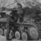 Немецкий танк Pz.II Ausf. F, захваченный советскими войсками на хуторе Сухановский Фото