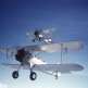 Два учебно-тренировочных самолета-биплана Stearman PT-17 Kaydet ВВС США в полете Фото