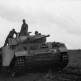 Танк Pz.Kpfw.III из состава дивизии СС «Тотенкопф» на марше во время боев на Курской дуге Фото