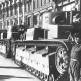 Танки Т-28 перед парадом на Красной площади 7 ноября 1940 года Фото