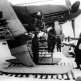 Немецкий пикирующий бомбардировщик Ju-87B-2/U4 на лыжном шасси Фото