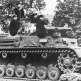 Немецкие танкисты на среднем танке Pz.Kpfw. IV Ausf. А во время вторжения в Польшу Фото
