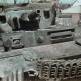 Танк Pz.Kpfw. IV Ausf.D из состава 6-й немецкой танковой дивизии на улице города в Восточной Пруссии Фото