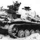 Немецкий танк Pz.Kpfw. II Ausf. F, подбитый советскими танкистами на Юго-Западном фронте. Фото