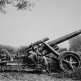 Расчет немецкой 210-мм мортиры готовится открыть огонь по французским укреплениям Фото