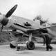 Истребитель Мессершмитт Bf.109G-2/R6 3-й истребительной эскадры люфтваффе на аэродроме Фото